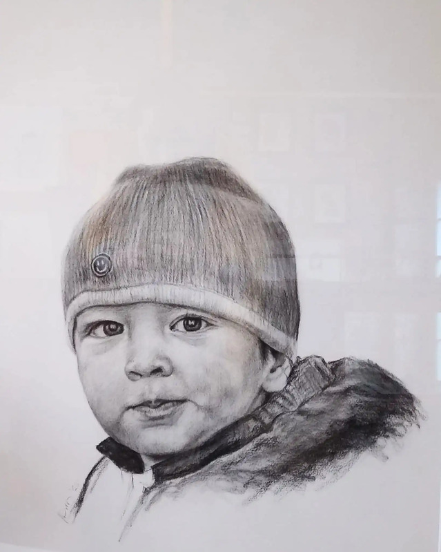 portrait of a baby